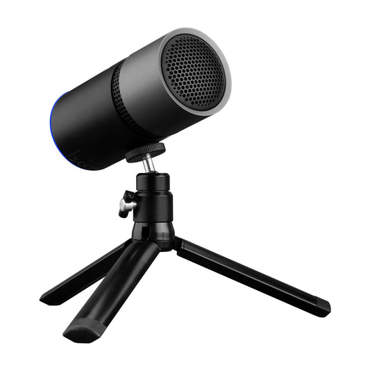 Thronmax M8 Pulse | USB Condenser Mic | Gaming, Podcasts, YouTube, Music Recording, Streaming, Online Calls | VERTIGAIN® Technology | Stand & 360° Adapter Included Thronmax